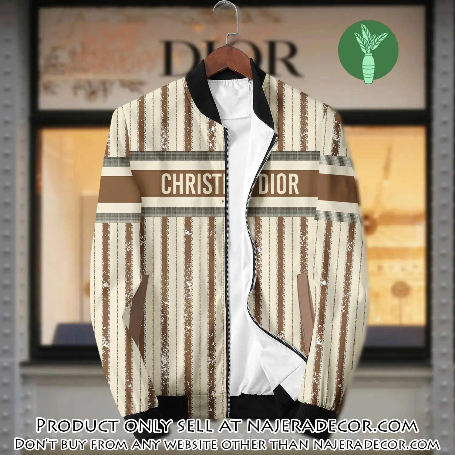 Dior luxury brand varsity zipper jacket vst1041 njr3736914